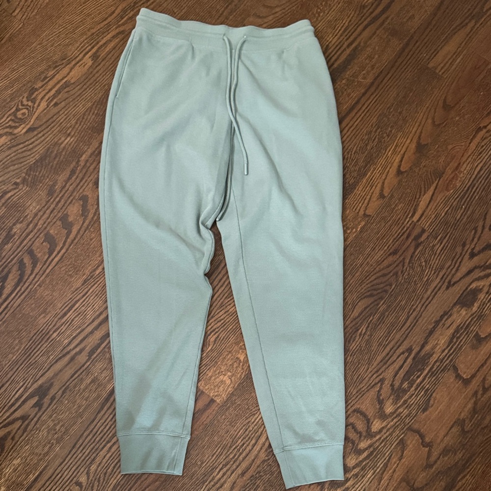 ‼️ Sage Green Waffle Jogger Pants ‼️